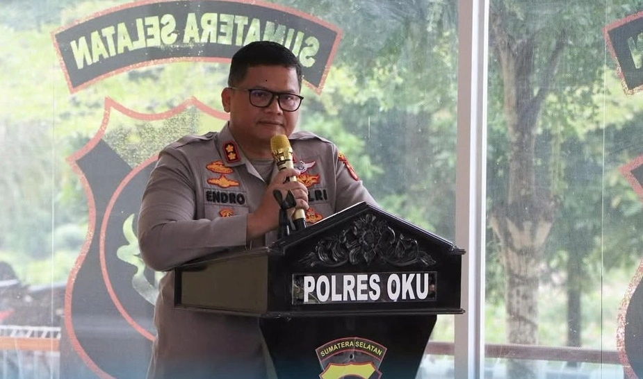 Kapolres OKU AKBP Endro Aribowo. [Instagram @polresoku_poldasumsel]